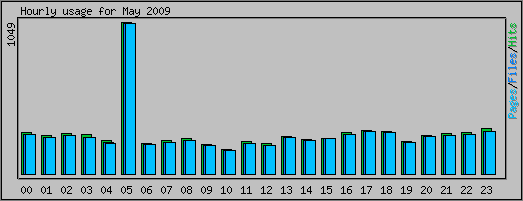 Hourly usage