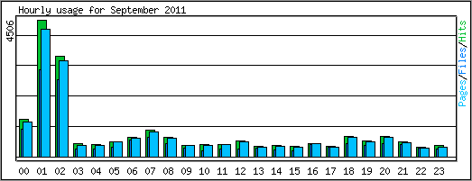 Hourly usage