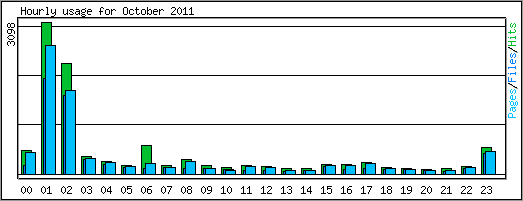Hourly usage