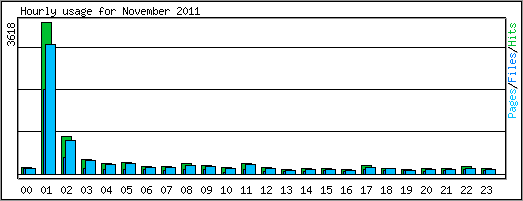Hourly usage