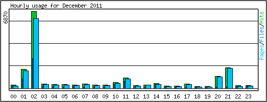 Hourly usage