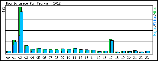 Hourly usage