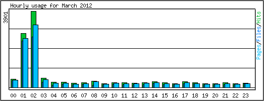 Hourly usage