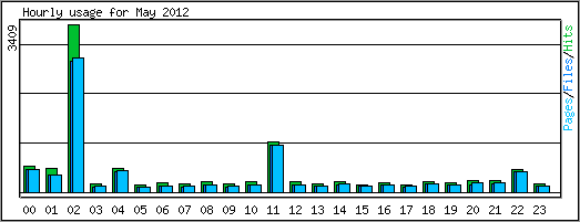 Hourly usage
