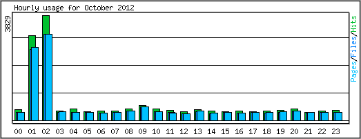 Hourly usage