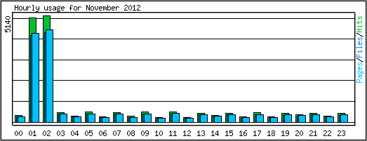 Hourly usage