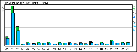 Hourly usage