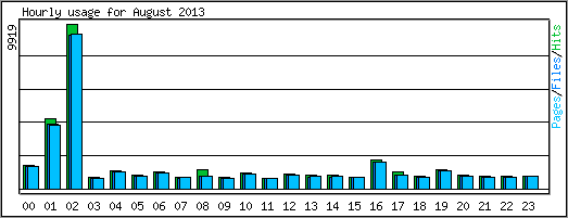 Hourly usage