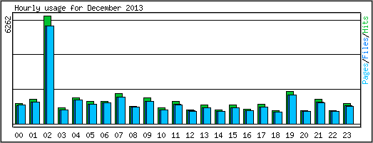 Hourly usage