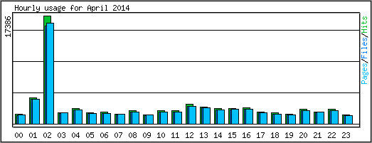 Hourly usage