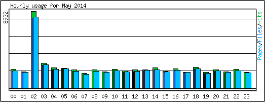 Hourly usage
