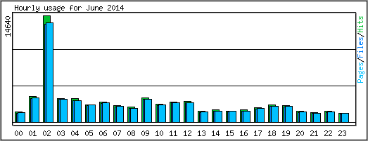 Hourly usage