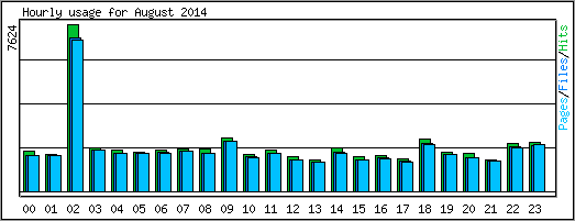 Hourly usage