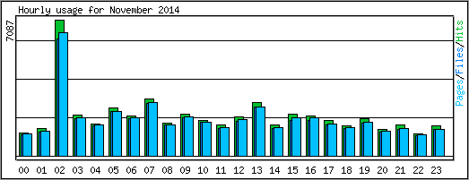 Hourly usage