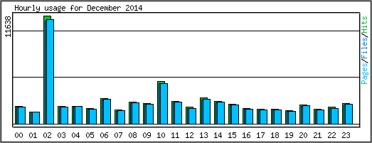 Hourly usage