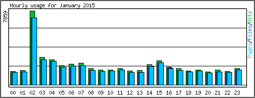 Hourly usage