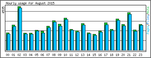 Hourly usage