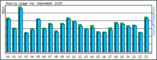 Hourly usage