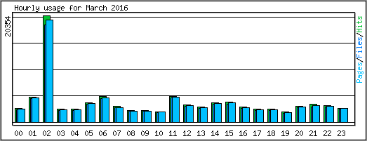 Hourly usage