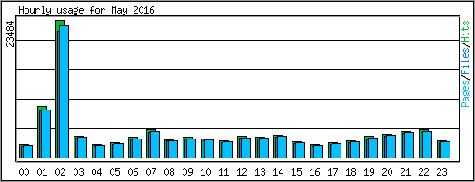 Hourly usage