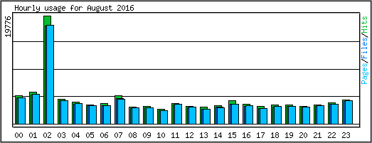 Hourly usage