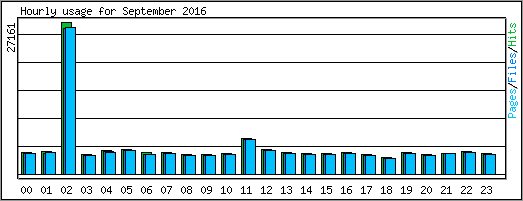 Hourly usage