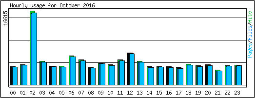 Hourly usage