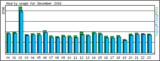 Hourly usage