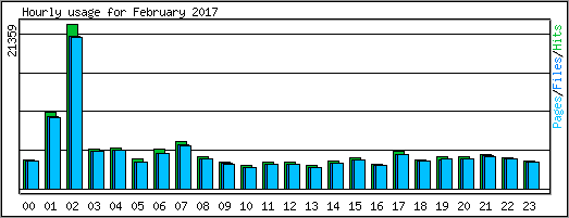 Hourly usage
