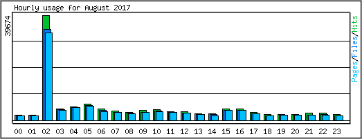 Hourly usage