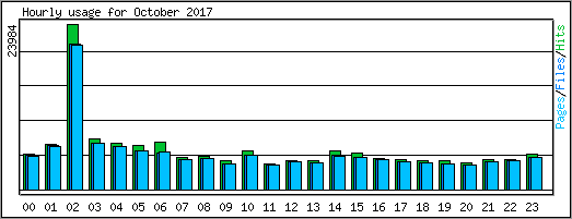 Hourly usage