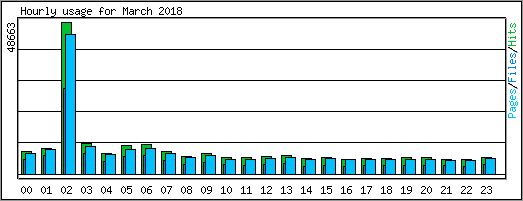 Hourly usage